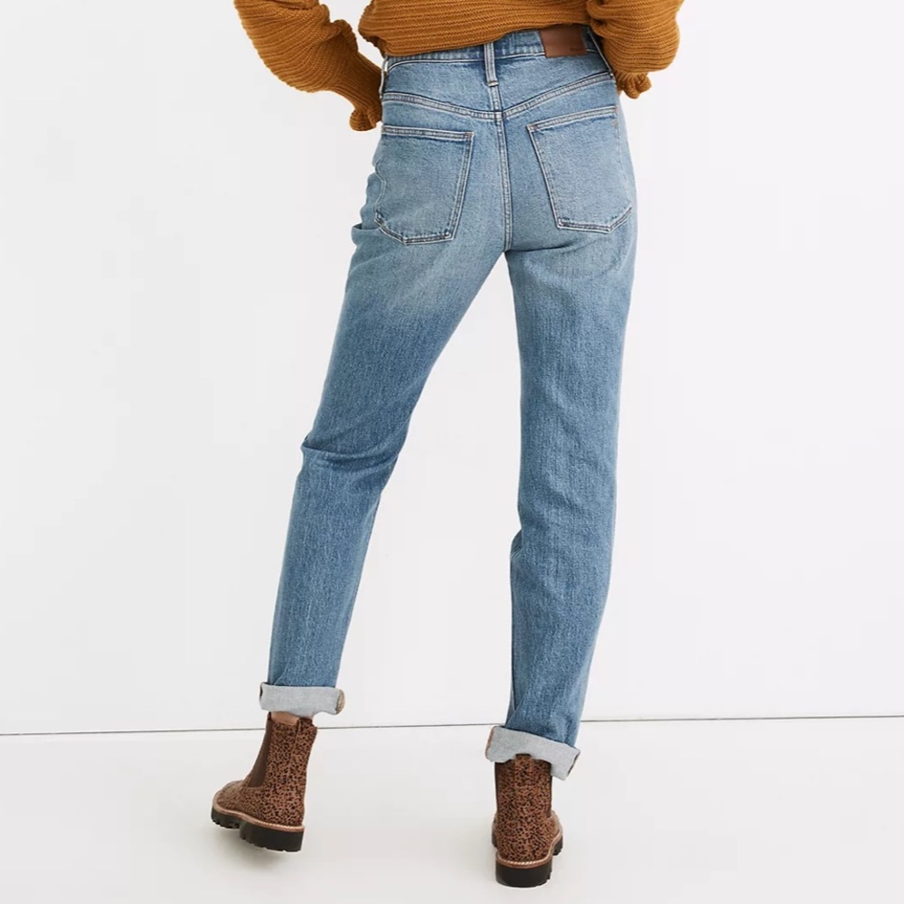 MADEWELL The High-Rise Slim Boyjean Size 33P EUC - Picture 3 of 11